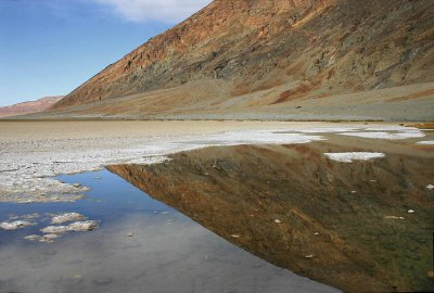 Salty reflection pool