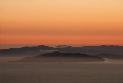 Islands and fog