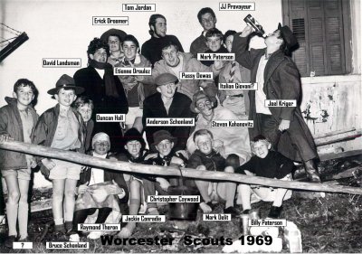 1969  Old Worcester Scout Hall in Church Street