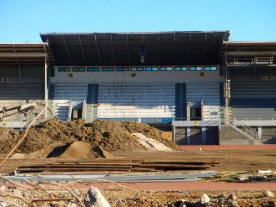 Old Green Pount Stadium