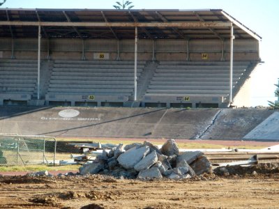 Old Green Pount Stadium