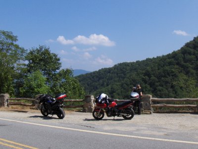 Along NC 209 - What a road