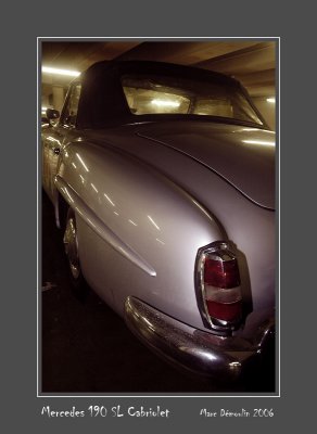 MERCEDES 190 SL Cabriolet Paris - France