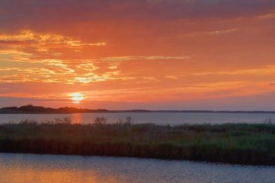 Copano Bay Sunset 52303