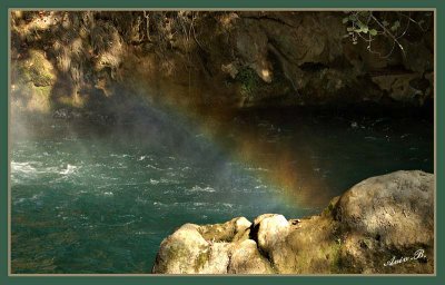 02543 - Rainbow / Baniyas river - Israel