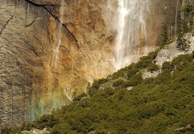 05430 - The rainbow in the falls / Yosemite NP - CA - USA