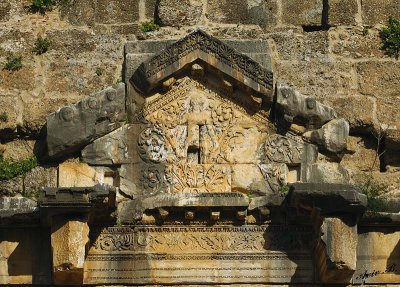 06384 - Aspendos amphitheater decorations... / Antalya - Turkey