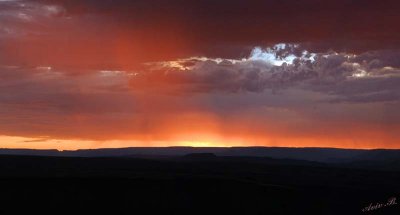 11646 - The sunset above Fish River Canyon / Namibia