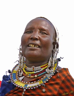 13725 - Masai / Masai village - Serengeti - Tanzania