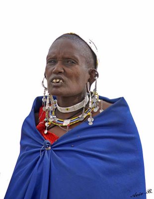 13728 - Masai / Masai village - Serengeti - Tanzania