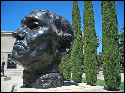 um, little help here?  (Rodin, Stanford Univ, CA)