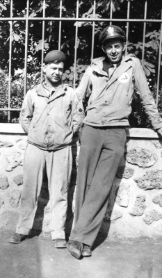 Bill in fatigues with Lt. Lamb.jpg