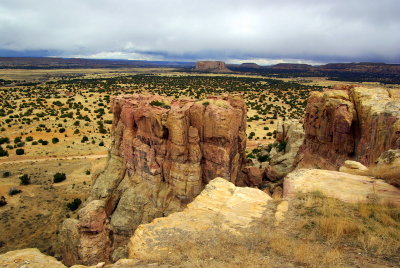 990 - Acoma Pueblo - view North 3.JPG