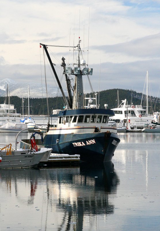 Erika Ann in Auke bay  Mar 11