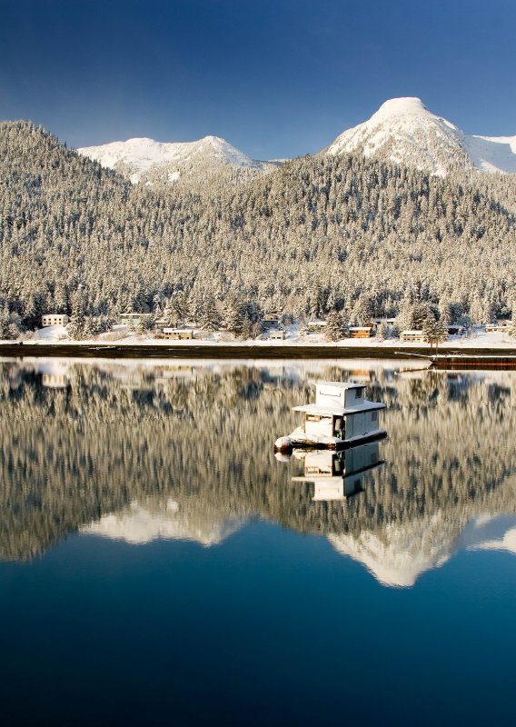 harbor reflection.  Mar 18