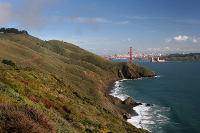 Golden Gate view point  Feb 21