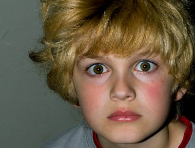 Brad with new lens.  Mar 23