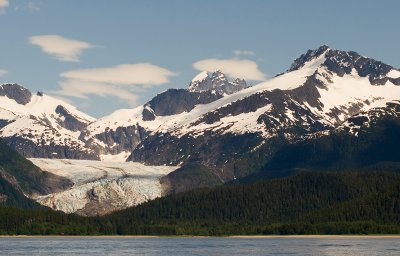 Herbert glacier valley June 21
