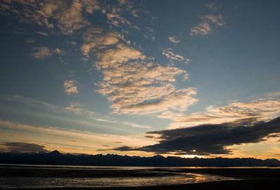 Chilkat sunset   August 27
