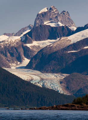 Mendy towers and Herbert glacier September 12
