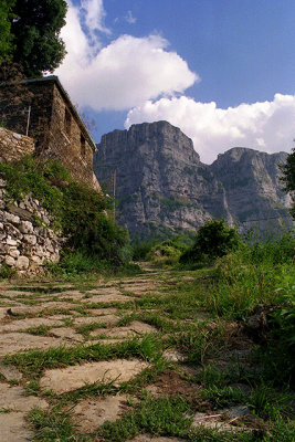 Astraka mountain viewed  from Mikro Papigo