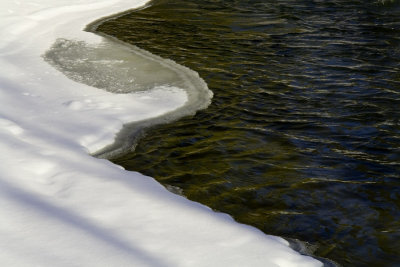 Snow Shadows and Cold Water