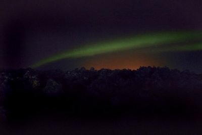 Northen Lights at the Blue Lagoon