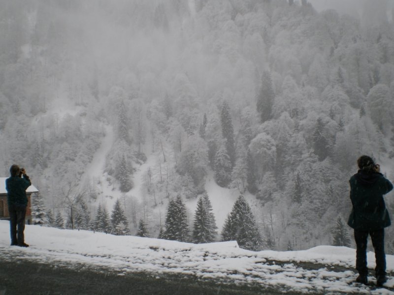 Photographers of the White; Ayder, Rize.