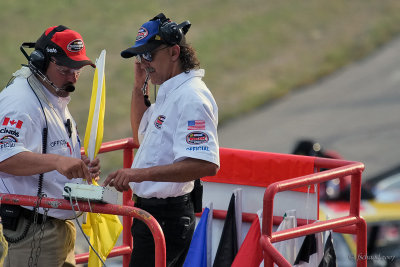 Race Officials Prepare for Start