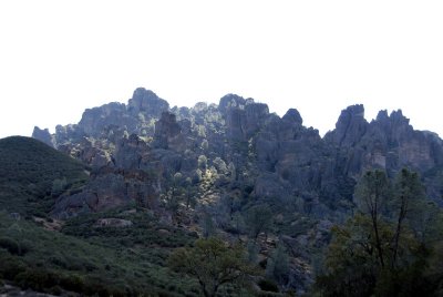 The Pinnacles at are arrival