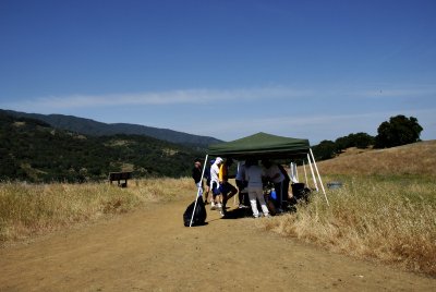 Rest Stop for the runners