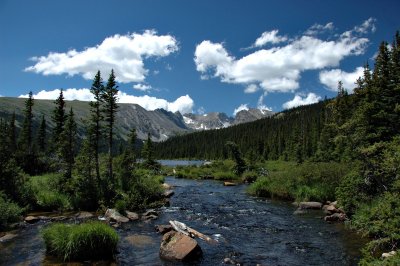 View looking back