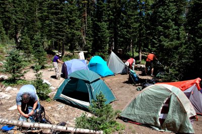 Arrival to Camp Sourdough