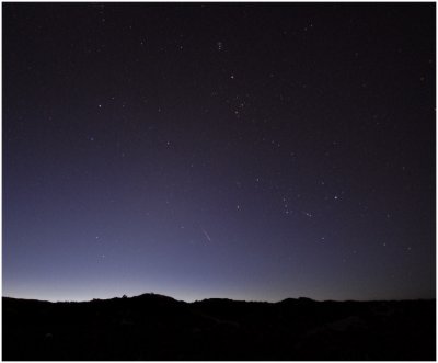 Aug 13 - And a lone Perseid meteor