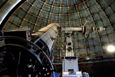 The 36 inch Refractor Telescope at Lick Observatories