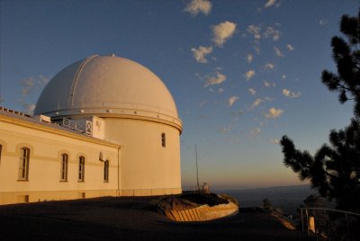 Aug 31 - Arrival at Lick Observatories