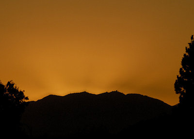 Sunrise Glow over Mount Hamilton
