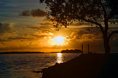Sunset over Ramrod Key