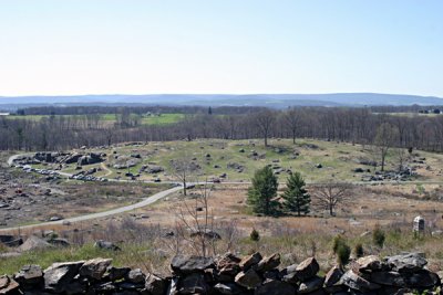 Gettysberg View-from-Little-Roundtop