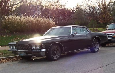 Triple-black '71 Riviera found in the CWE