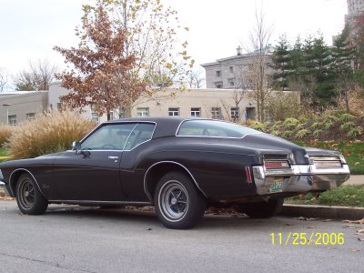 The 'boattail' of a '71 Riviera