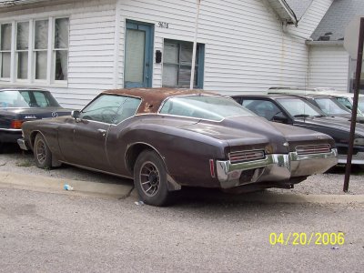 73' Riviera, with a '71 trunklid & bumper