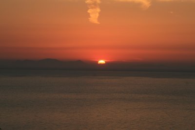 Sunset on Santorini