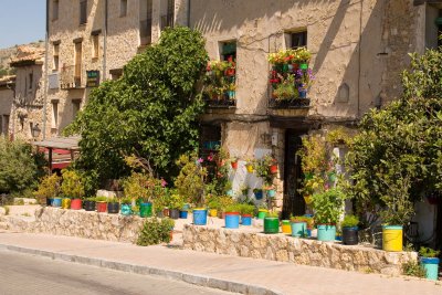 Some colorful pots!