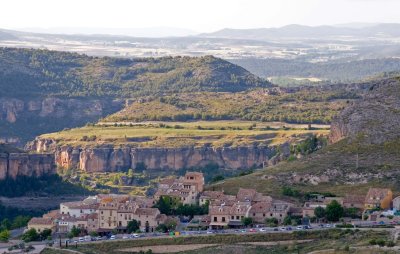 Part of the Old Town from across the canyon