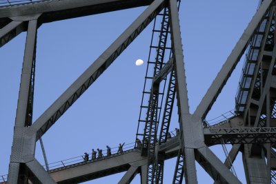 Climbers on the Story Bridge