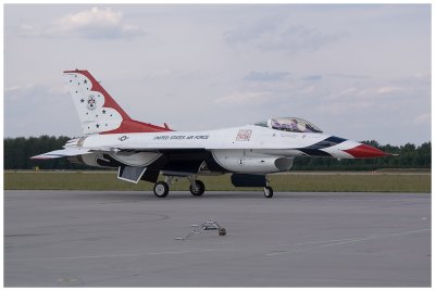 USAF Thunderbirds at 31st AFB Poland, Jun 25th-26th, 2007