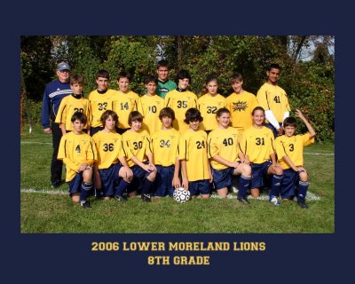 LM Soccer 8th Grade 2006