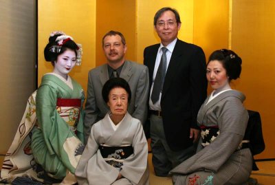fumio, markus and the geishas