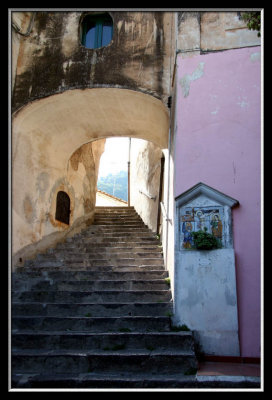 Positano back stairs
